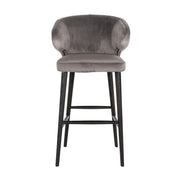Barstoel Indigo stone velvet