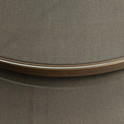 Salontafel Bloomville brass shagreen incl. glass tops (Set of 2)