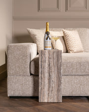 Bankbijzettafel Dulce grey