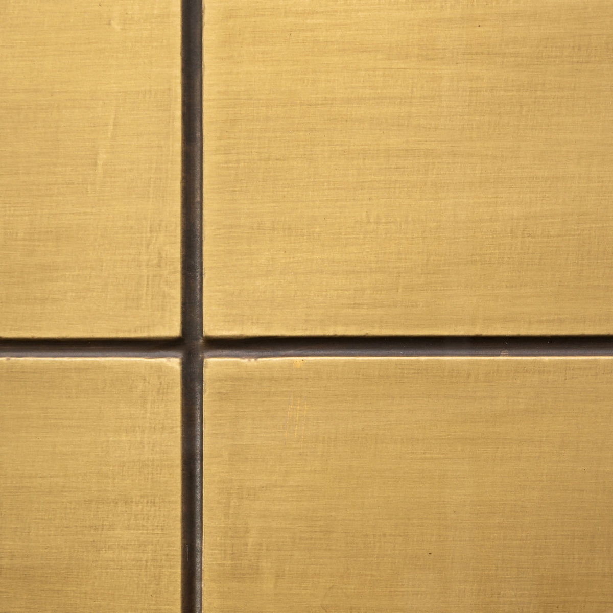 Salontafel Collada brushed gold incl. glass top
