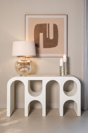 Console Bloomstone white 150