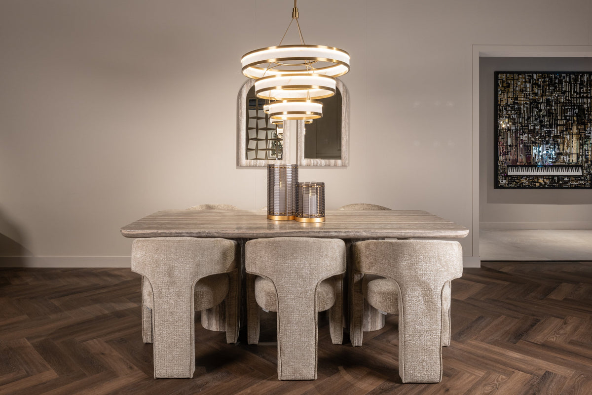 Eettafel Dulce grey 225 (denizly)