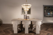 Eettafel Dulce grey 225 (denizly)