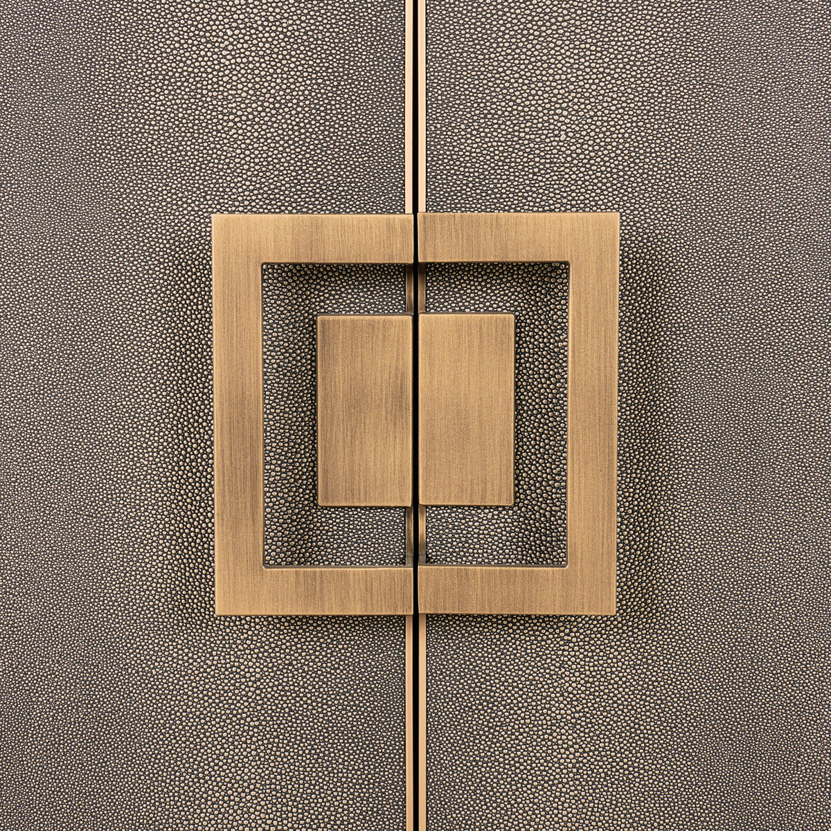 Dressoir Bloomville brass shagreen