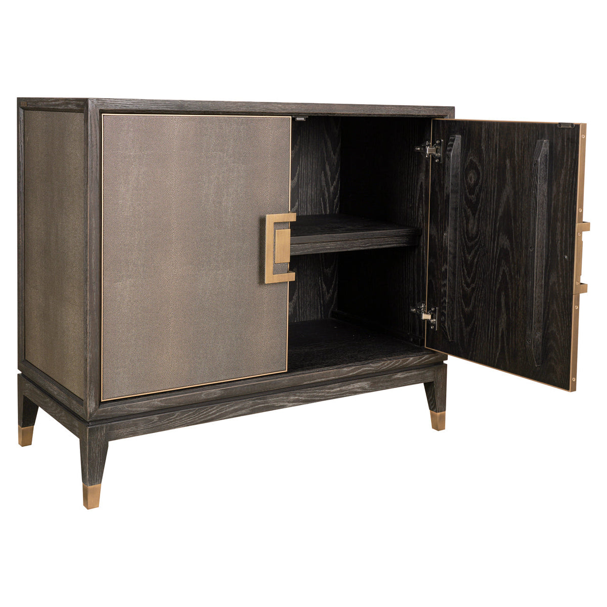Dressoir Bloomville brass shagreen