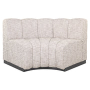 Eetkamer bank Hillpark customized round corner
