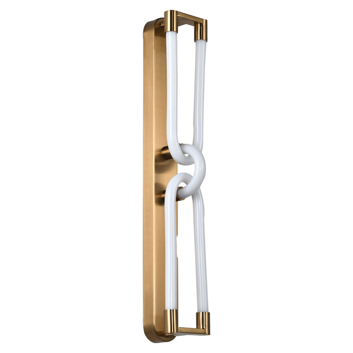 Wandlamp Lysa brushed gold