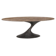Eettafel Russo ash brown oval 235