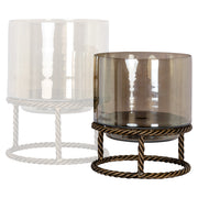 Windlicht Ropia brass antique small