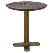 Bistrotafel Revelin dark brown 75Ø