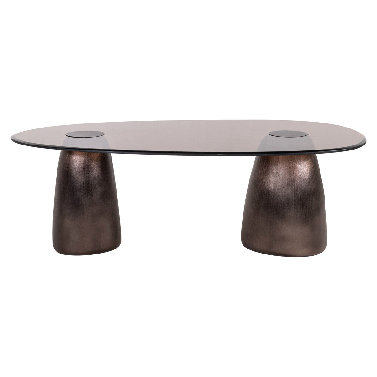 Salontafel Hayden bronze oval
