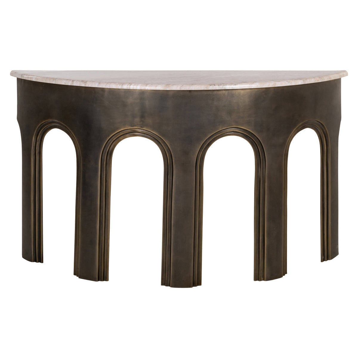 Console Sanchis brass antique