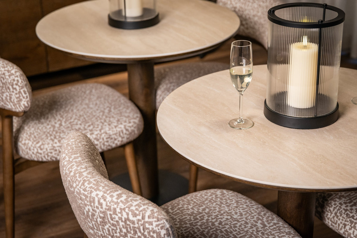 Bistrotafel Ritz brown 75Ø