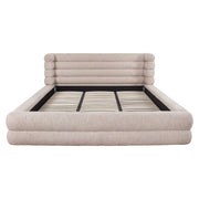 Bed Obidis natural linear 180x210 (mattress size (excl.) with storage