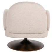 Lounge stoel Kagney biscotti swivel