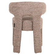 Eetkamerstoel Nerio mocca linear