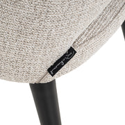 Eetkamerstoel Tabitha natural fancy fire retardant (Set of 2)
