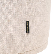 Bank Emma cream fancy chaise longue