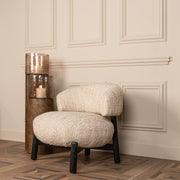 Windlicht Mayce gold small