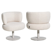 Outdoor eetkamerstoel Mason beige alpine swivel