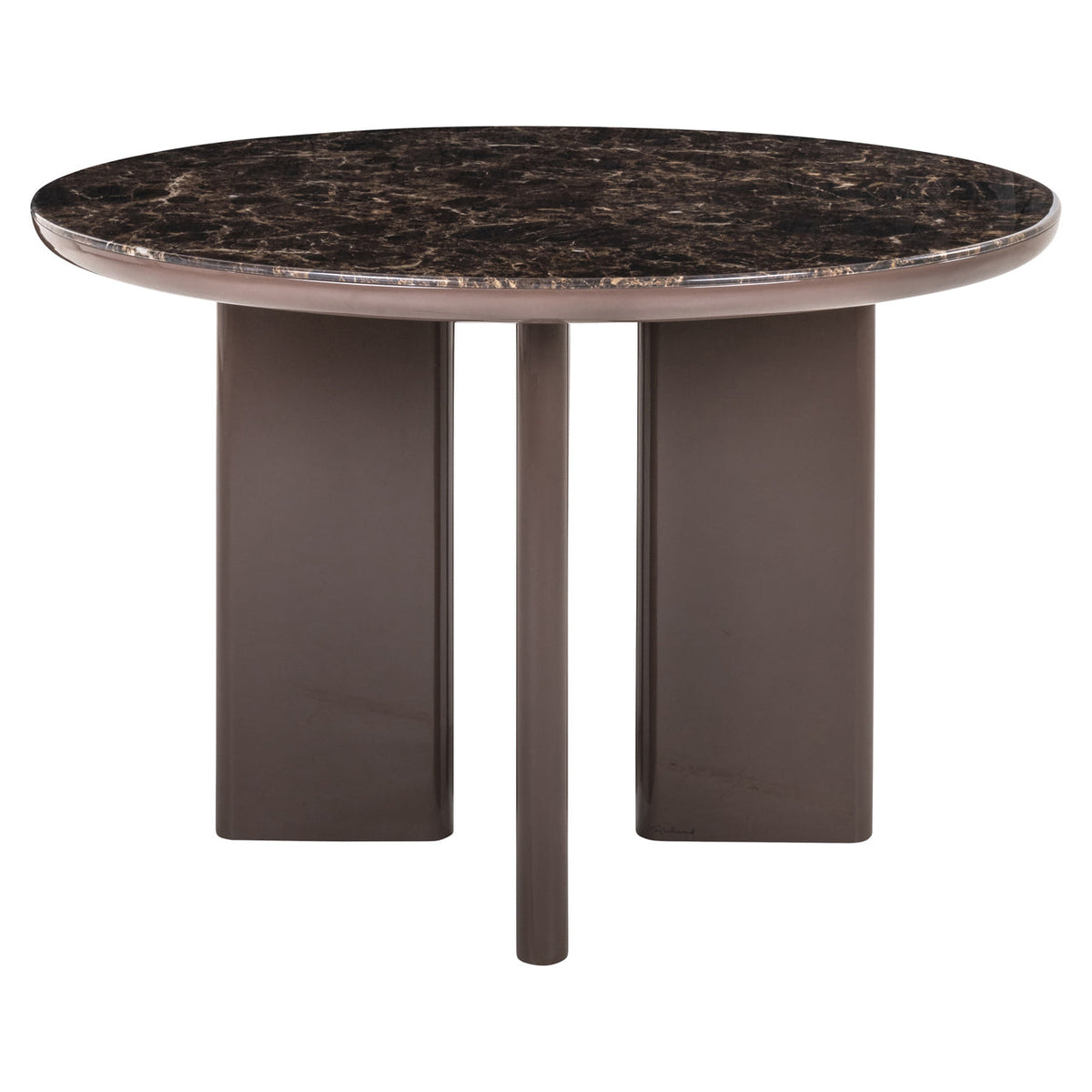 Eettafel Almundi chocolat brown 120Ø