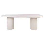 Eettafel Bloomstone white 230