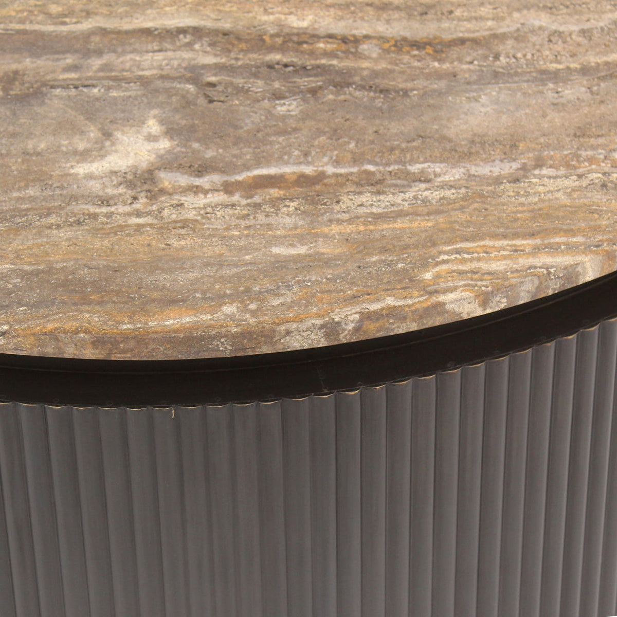 Salontafel Russo ash brown 90Ø