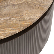 Salontafel Russo ash brown 90Ø