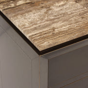 Nachtkastje Russo ash brown 3-drawers
