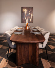 Eettafel Baldwin spicebrown 270