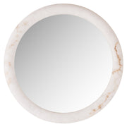 Wandlamp Oravelle white mirror 80Ø