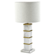 Tafellamp Celinae white including lampshade