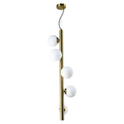 Hanglamp Elorie brass antique
