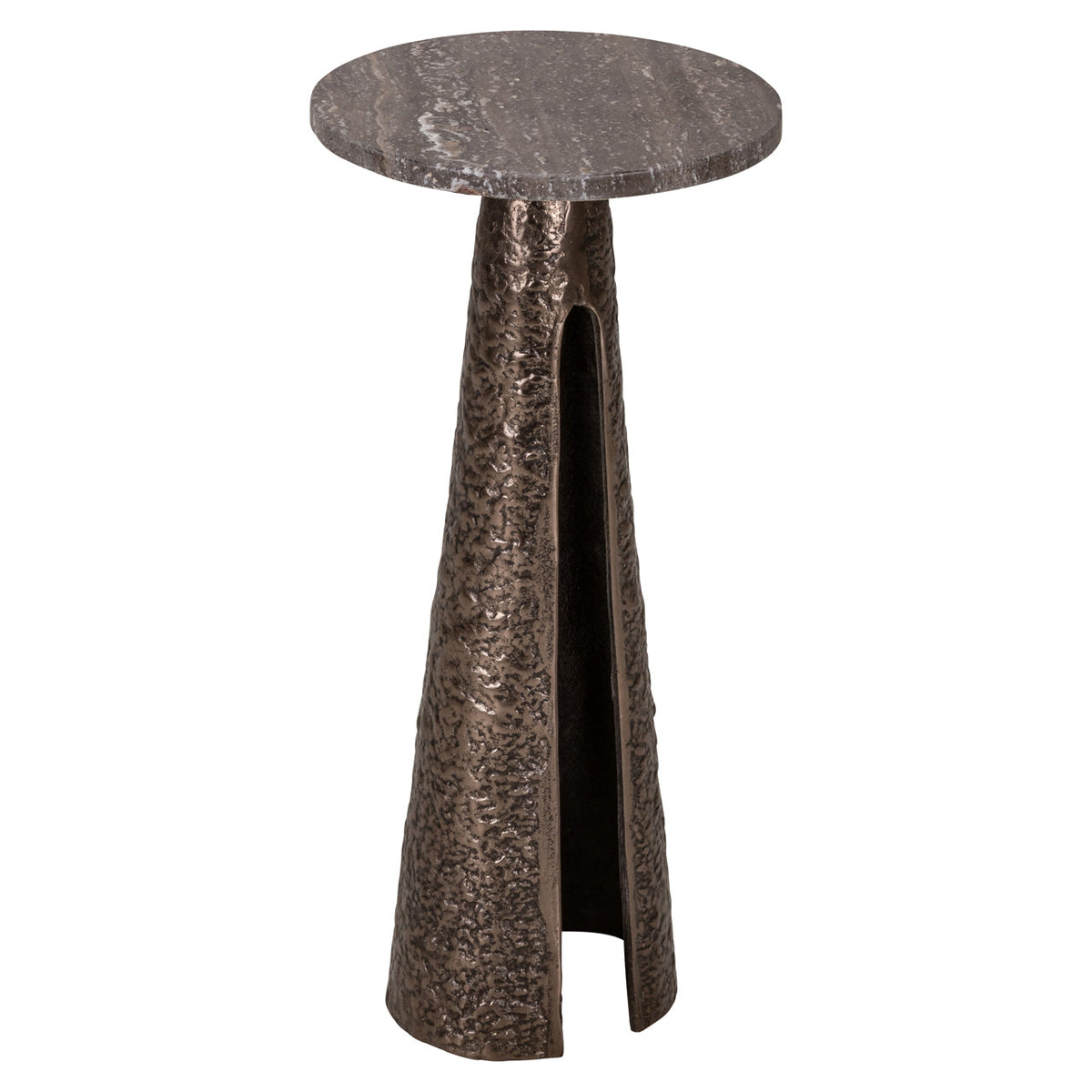 Bijzettafel Eldora bronze 25Ø