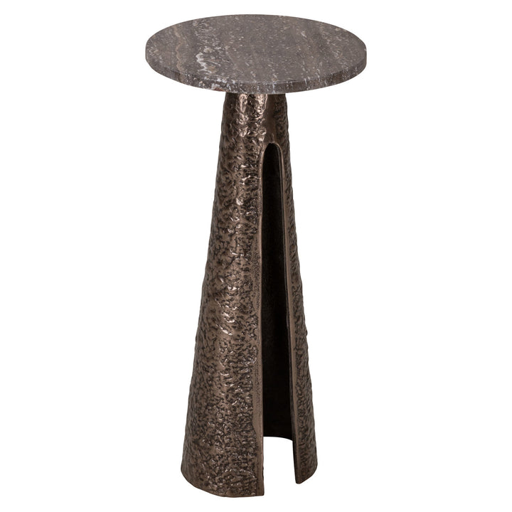 Bijzettafel Eldora bronze 25Ø