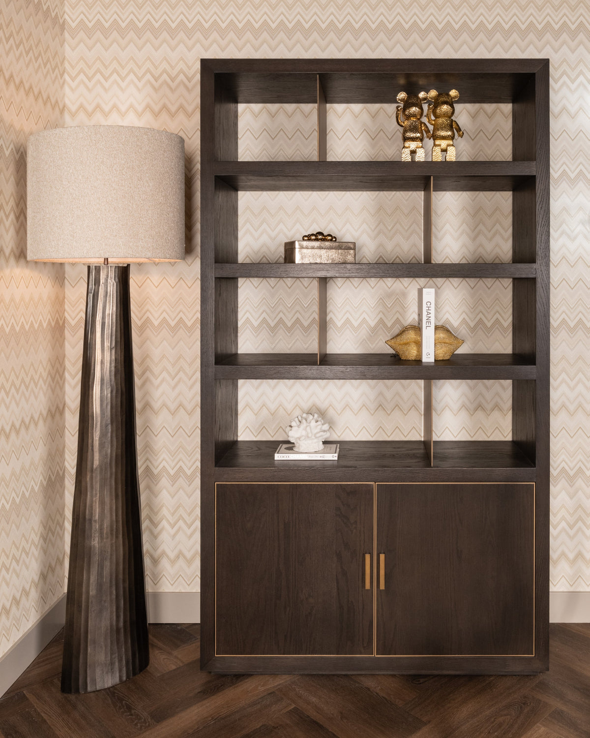 Opbergkast Rivertree brown