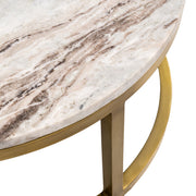 Salontafel Bottega Blush beige (Set of 2)