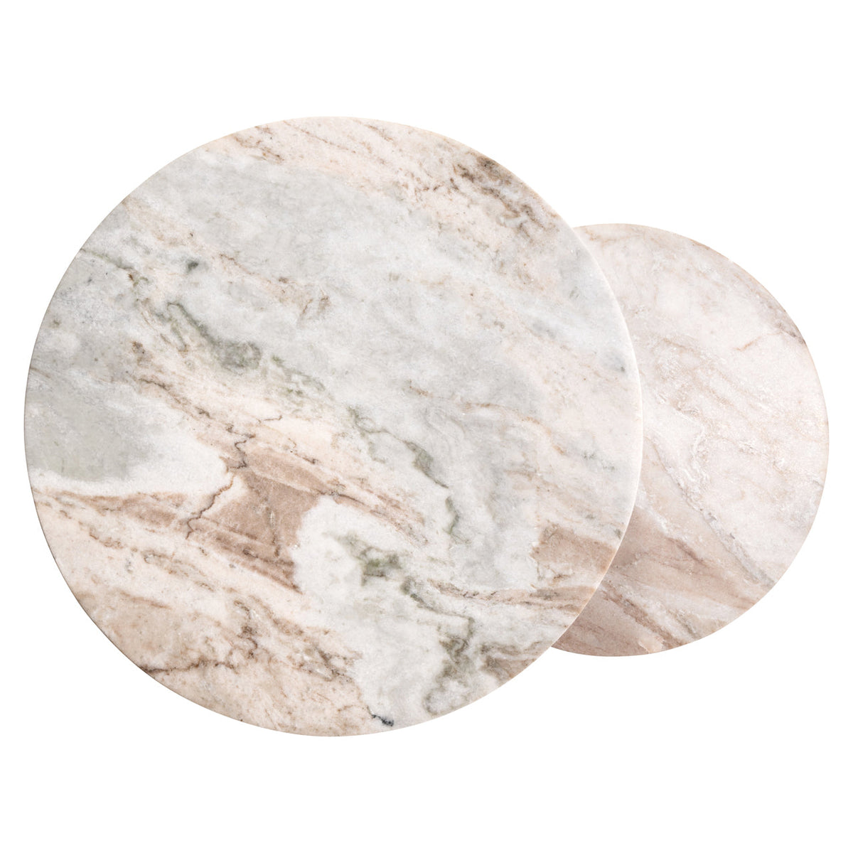 Bijzettafel Bottega Blush beige (Set of 2)