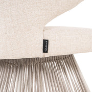 Outdoor eetkamerstoel Nuba beige alpine