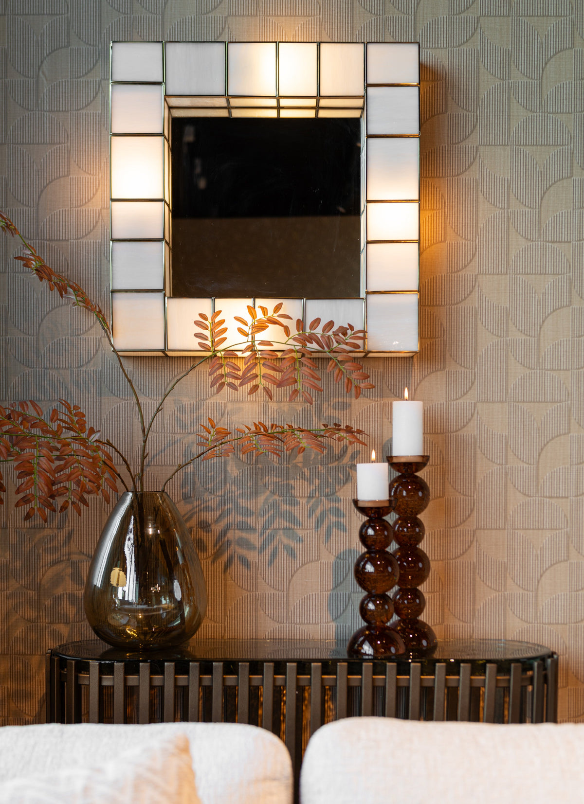 Wandlamp Luma brass antique