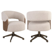 Eetkamerstoel Pollux lodge desert walnut - swivel