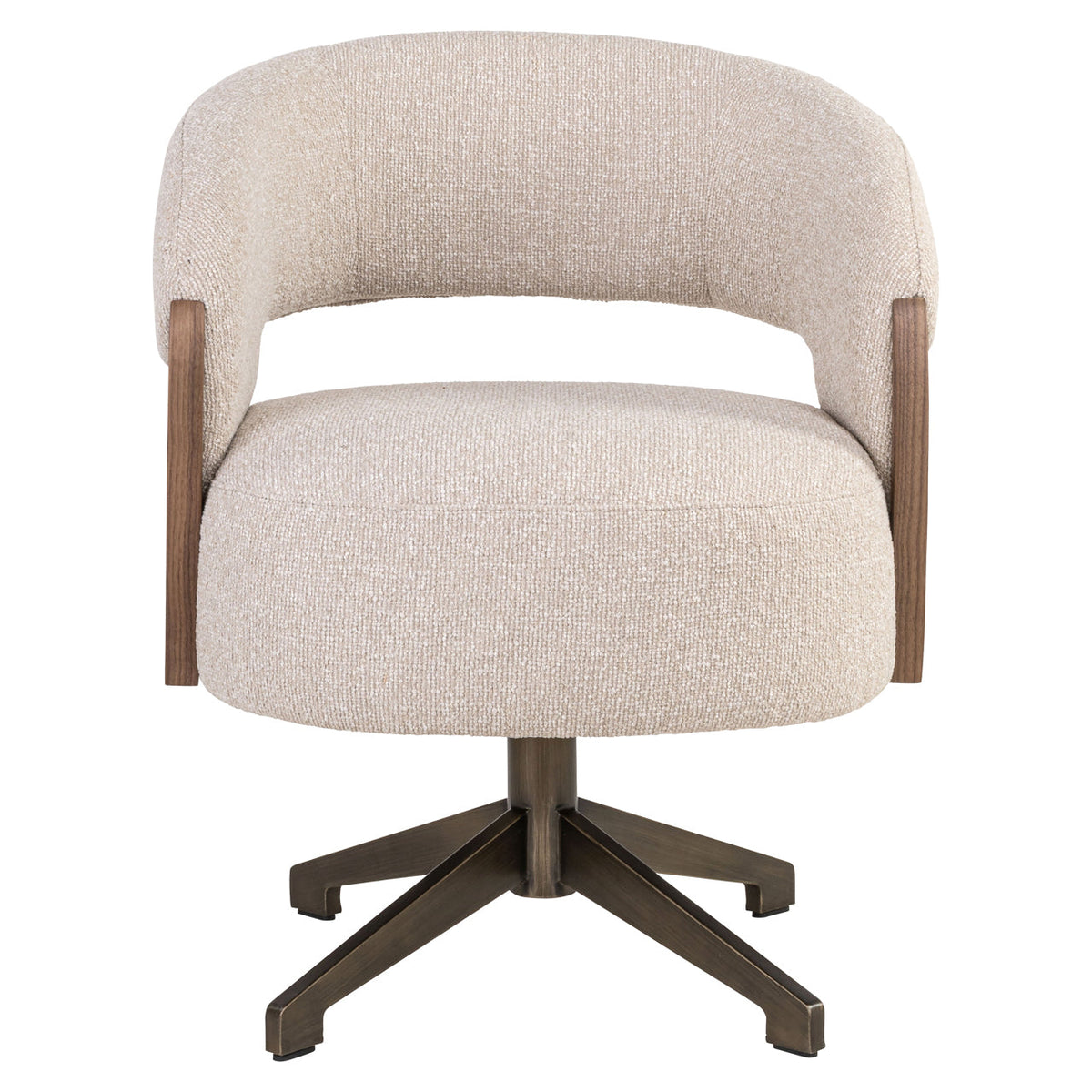 Eetkamerstoel Pollux lodge desert walnut - swivel