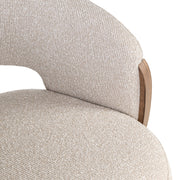 Eetkamerstoel Pollux lodge desert walnut - swivel
