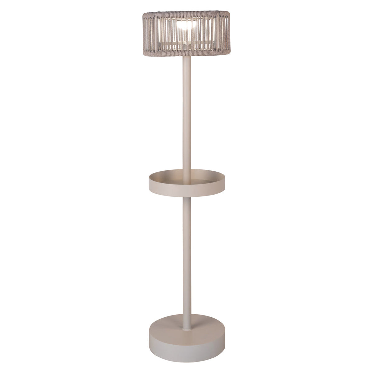 Buiten vloerlamp Lunar light beige