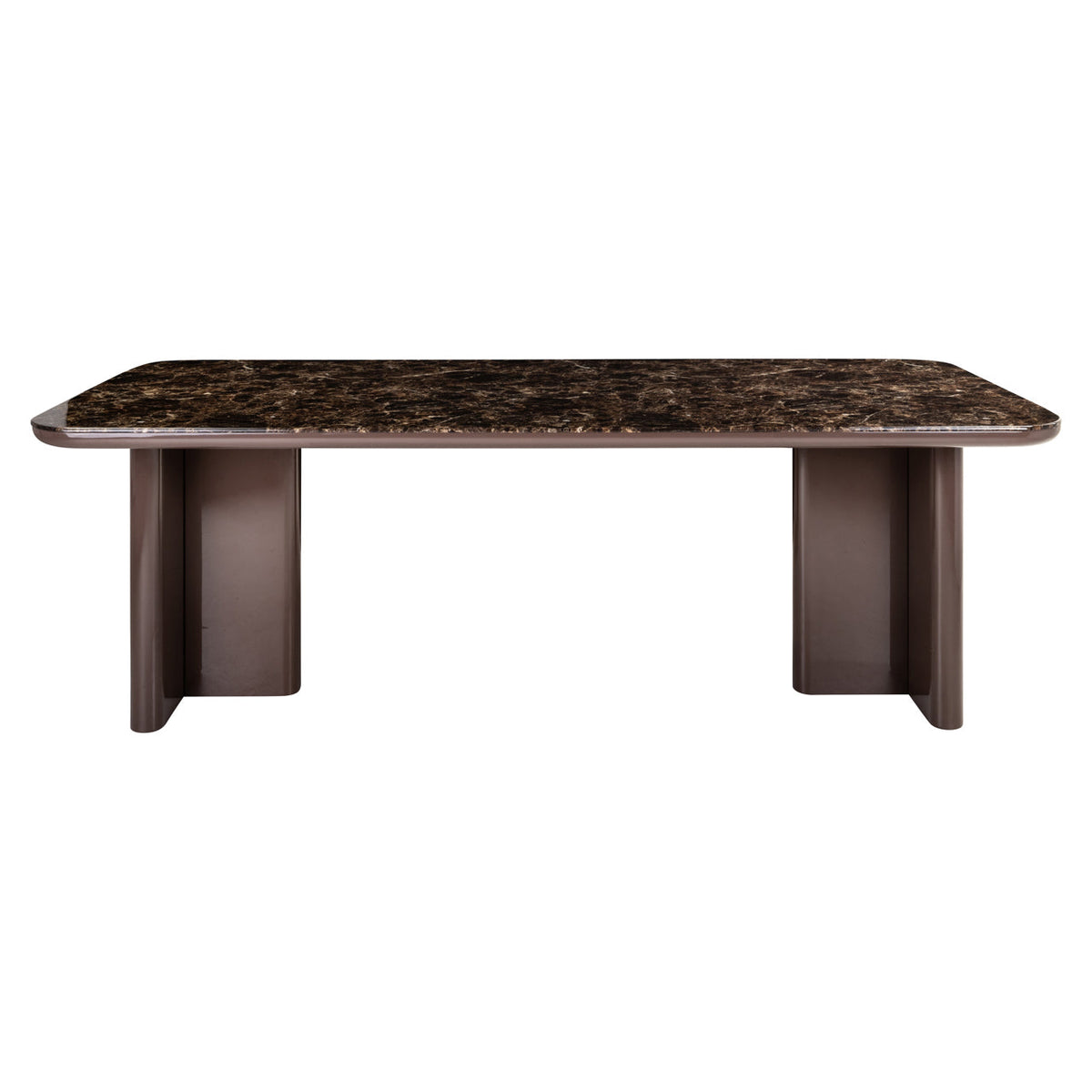 Eettafel Almundi chocolat brown 230