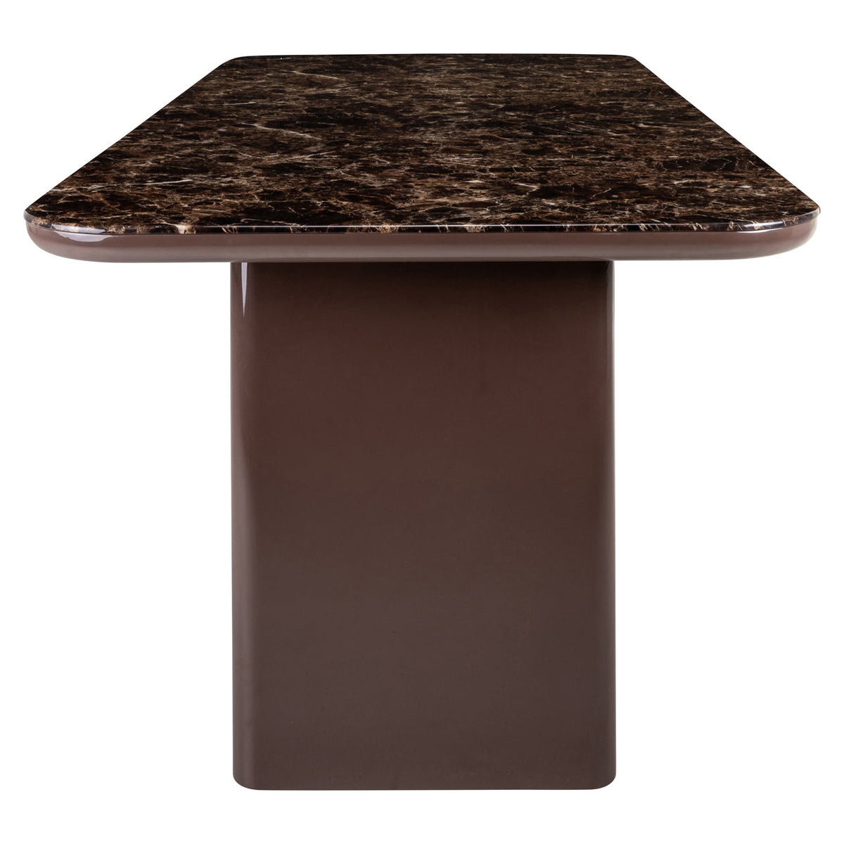 Eettafel Almundi chocolat brown 230