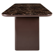 Eettafel Almundi chocolat brown 230