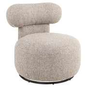Lounge stoel Kaya cayenne brown swivel