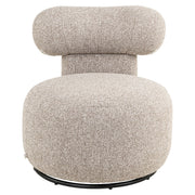 Lounge stoel Kaya cayenne brown swivel