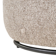 Lounge stoel Kaya cayenne brown swivel